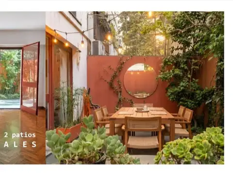 VENTA DEPTO 3 ambientes COLEGIALES 2 patios