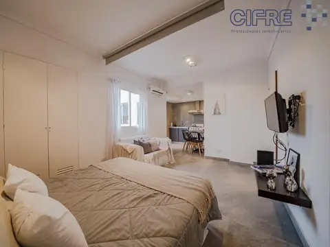 Departamento Monoambiente con 1 baño
