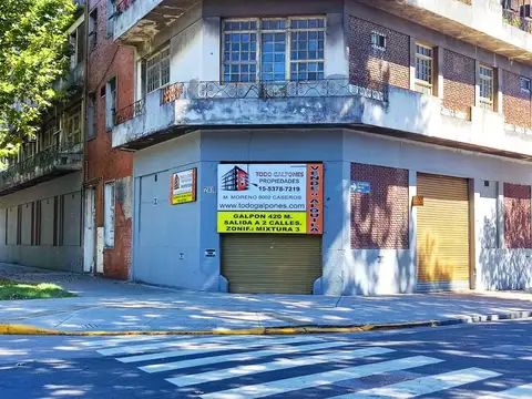 Galpón 420m2 en 1 Planta Zonif: Mixt4