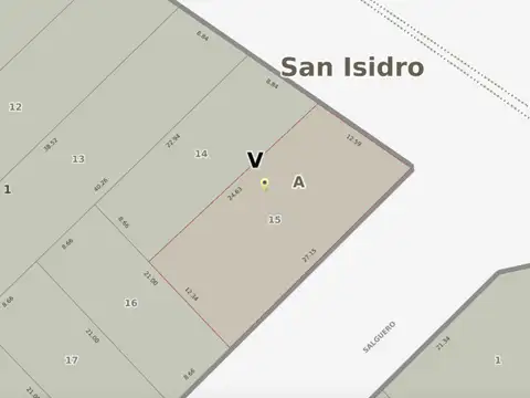 Terreno en Venta de 319,0 m2