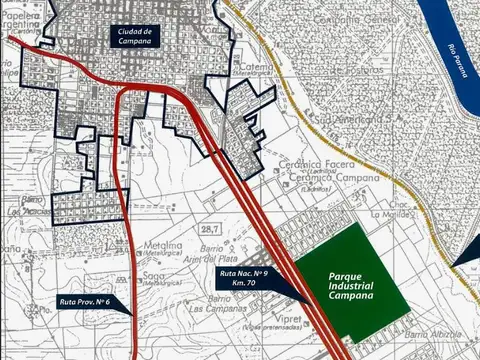 Panamericana Ruta 9 km 70