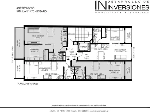 Venta departamento 2 dormitorios Rosario Centro