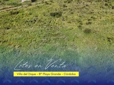 Lotes en venta en Villa Del Dique