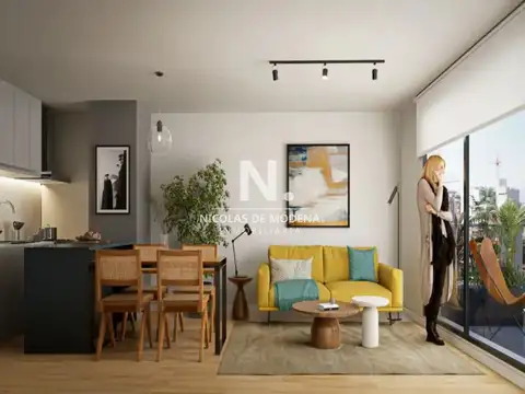 Departamento en Venta de 1 dormitorio