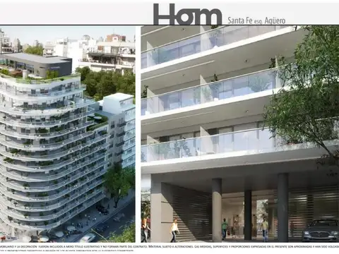 2 ambientes al frente con almplio balcon en esquina excelente detalles de terminacion