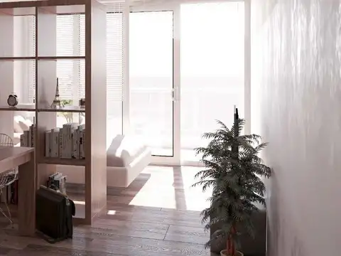 Departamento Monoambiente con 1 baño