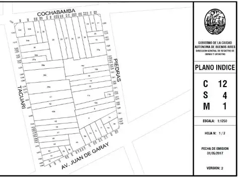 Terreno en Venta en San Telmo, USD 360.000