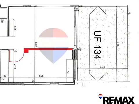 Departamento en Venta de 1 dormitorio