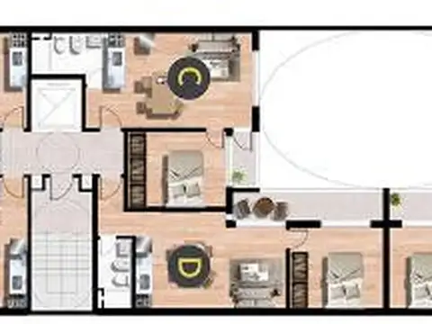 Departamento en Venta en Centro, USD 57.500