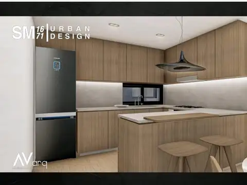 Departamento 4 ambientes con 2 baños