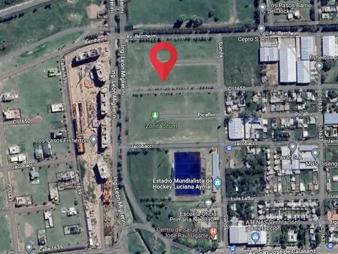 Venta terreno en Fisherton