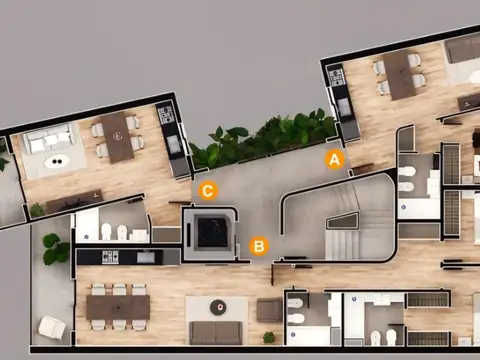 Departamento en Venta de 2 dormitorios