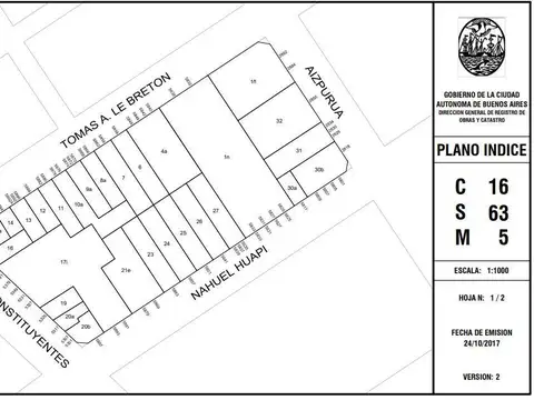 Terreno en Venta de 102,0 m2