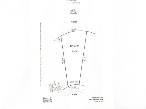 Ruta provincial 46 al 400 | Isla del Ibicuy | Barrio Náutico Sagastume | Entre