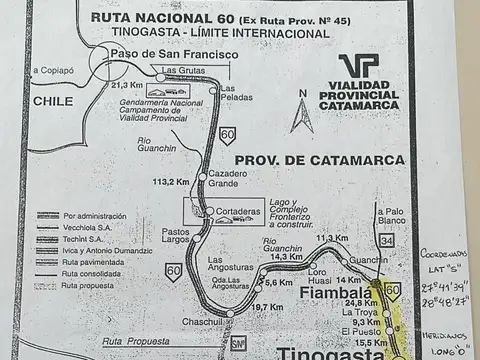 Campo en venta en Tinogasta