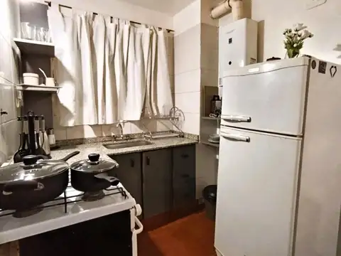 Departamento 2 ambientes con 1 baño