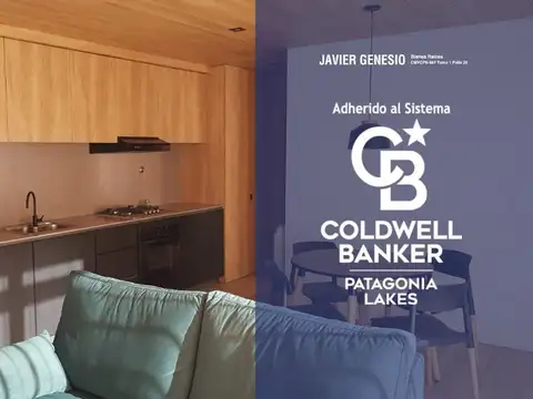 ALQUILER departamento 2 ambientes - zona centro San martin de los Andes