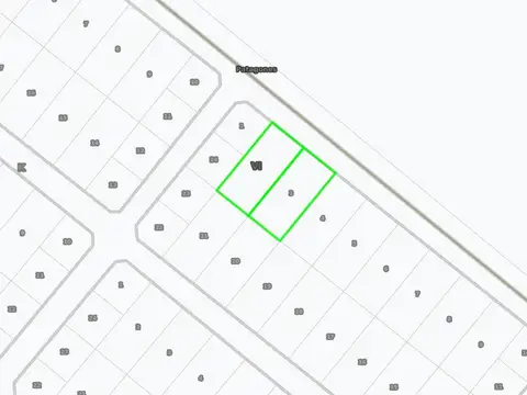 Terreno en Venta 81  mts Fondo