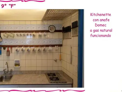Departamento Monoambiente con 1 baño