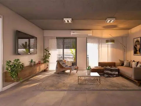 VENTA | FINANCIACIÓN - Departamento en pozo 1 dormitorio y dos balcones - Puerto Norte, Rosario.