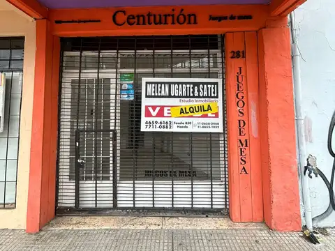 IMPORTANTE LOCAL COMERCIAL - VIA PUBLICA - IDEAL CERVECERÍA y/O USO PROFESIONAL- EXCELENTE UBICACIÓN