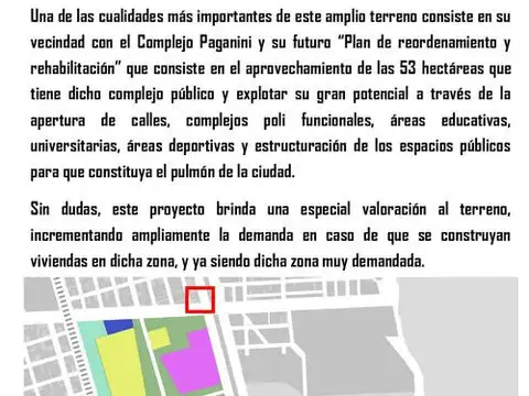 Terreno en Venta 64  mts Frente