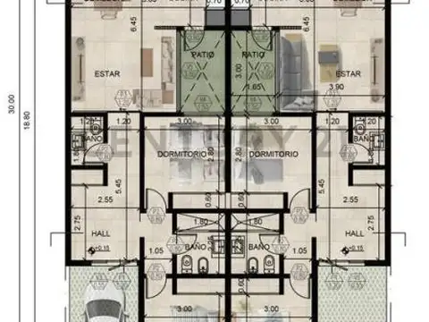 Dúplex de 2 dormitorios en planta baja, ubicado en una zona consolidada y de excelente entorno, idea