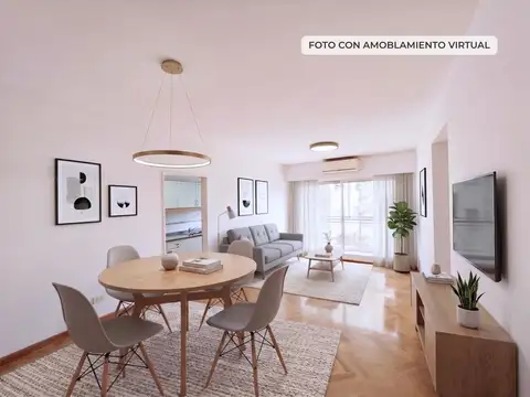 departamento en venta de 3 ambientes en Nuñez. Apto crédito.