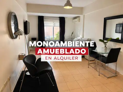 Monoambiente amueblado