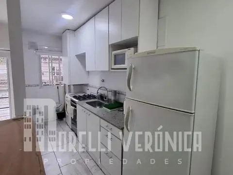 Departamento 2 ambientes con 1 baño