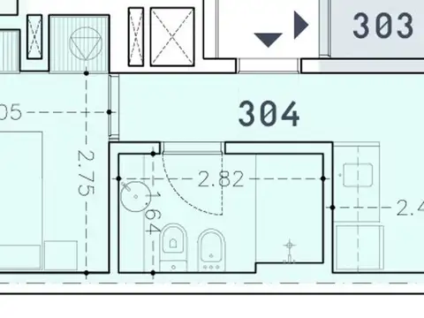 Departamento en Venta de 2 ambientes
