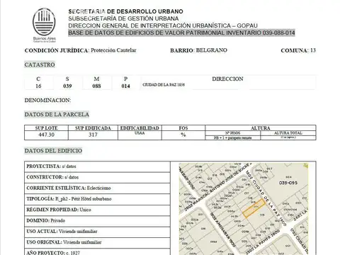 Casa Monoambiente con 4 baños