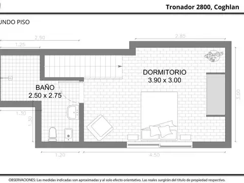 Depto Tipo Casa en Venta de 1 dormitorio
