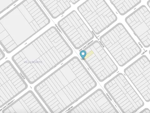 Terreno en Venta 28  mts Fondo