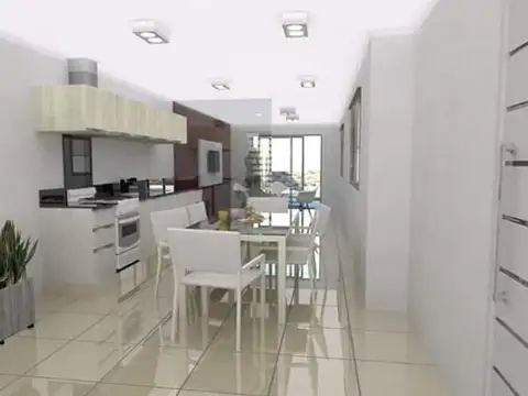 Departamento 3 ambientes con 1 baño