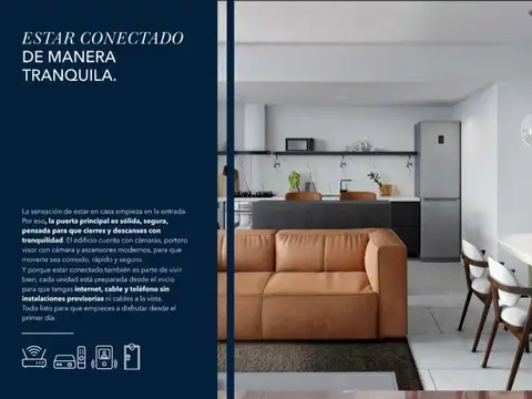 Departamento 3 ambientes con 2 baños