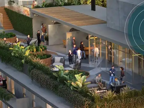 Departamento 2 ambientes con 1 baño