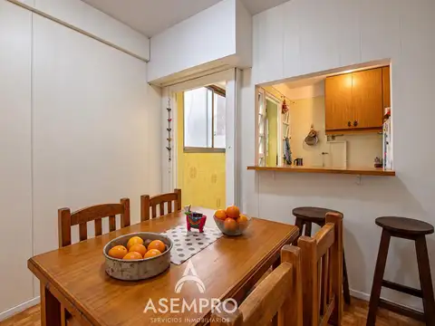 Departamento 3 ambientes con 1 baño
