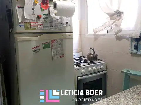 Departamento 2 ambientes con 1 baño