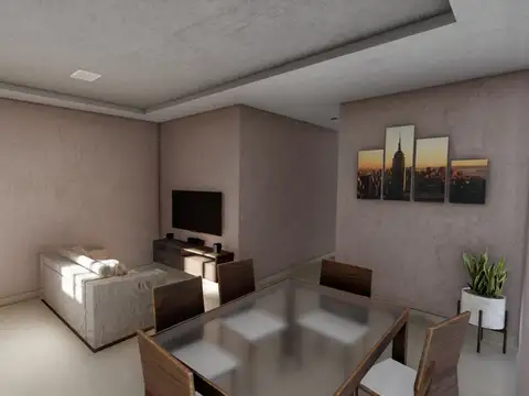 Departamento 4 ambientes con 2 baños