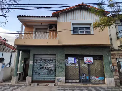 venta en block   casa + local comercial