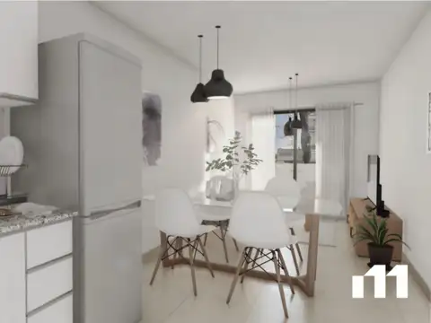 Departamento en venta de 1 dormitorio en Abasto