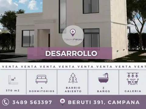 Casa en Venta en Countries y Barrios Cerrados en Campana, USD 95.000