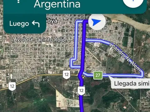 Terreno en Venta en Colonia Carolina, USD 43.000