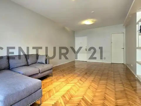 DEPARTAMENTO 4 AMBIENTES + DEPENDENCIA Y DOS COCHERAS EN PALERMO/RECOLETA
