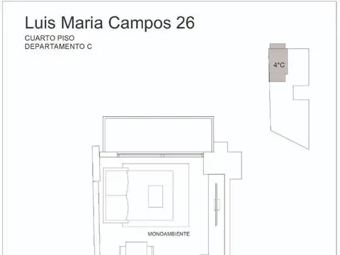 Departamento en el emprendimiento CALIX Palermo