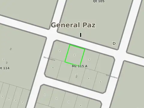 Terreno en Venta de 716,0 m2
