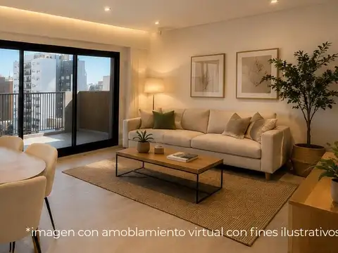 Departamento 4 ambientes con 2 baños