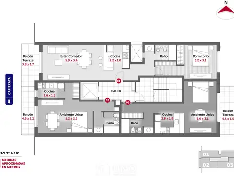 Departamento en Venta en Centro, USD 84.000