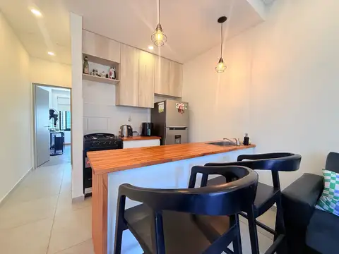 Departamento 2 ambientes con 1 baño